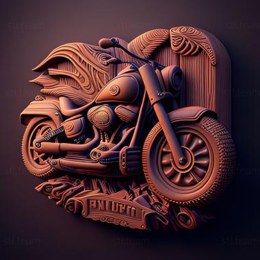 3D модель Harley Davidson Freewheeler (STL)